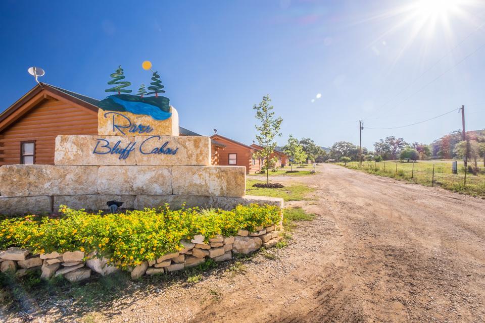 River Bluff Cabins Rio Frio Dış mekan fotoğraf