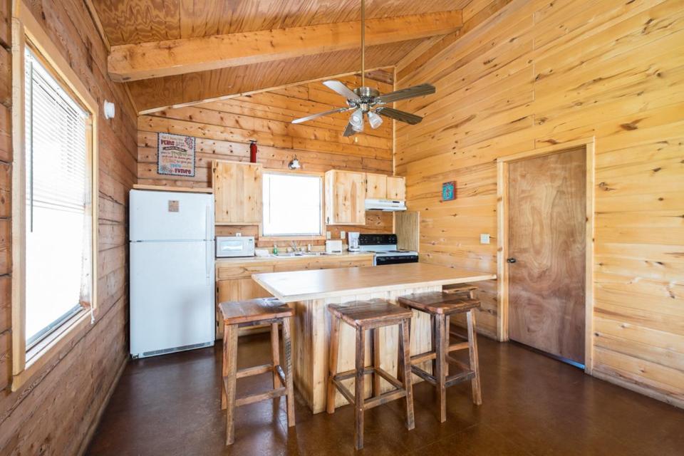 River Bluff Cabins Rio Frio Oda fotoğraf