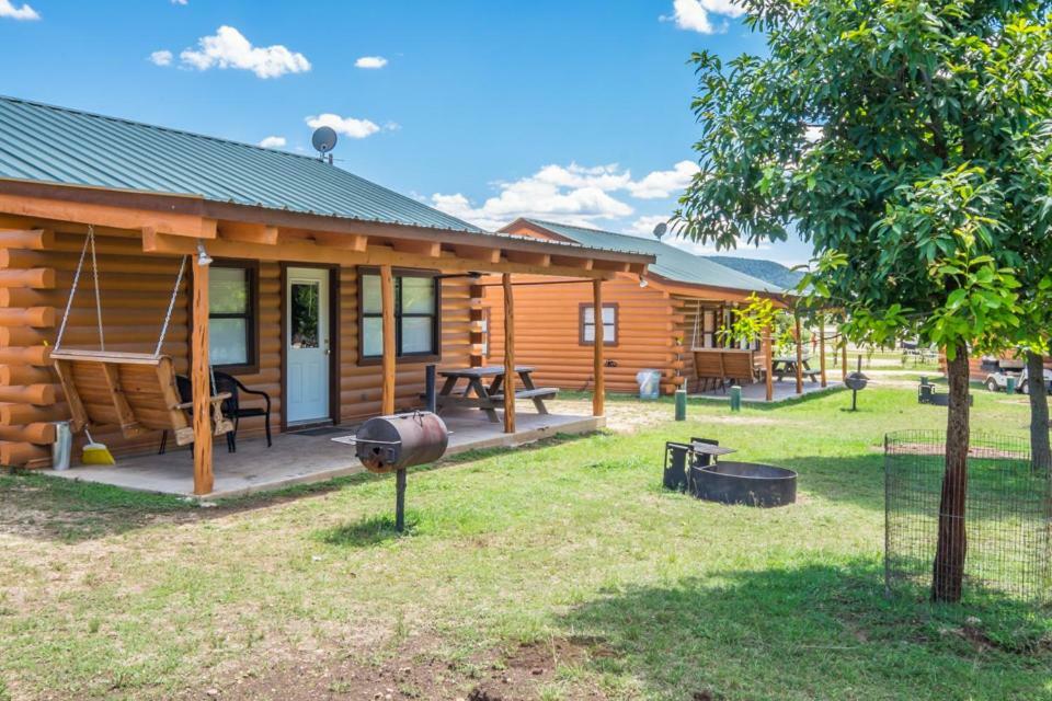 River Bluff Cabins Rio Frio Dış mekan fotoğraf